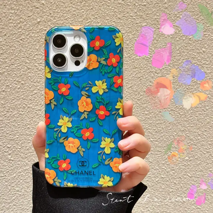 シャネル iphone16ケース 花柄