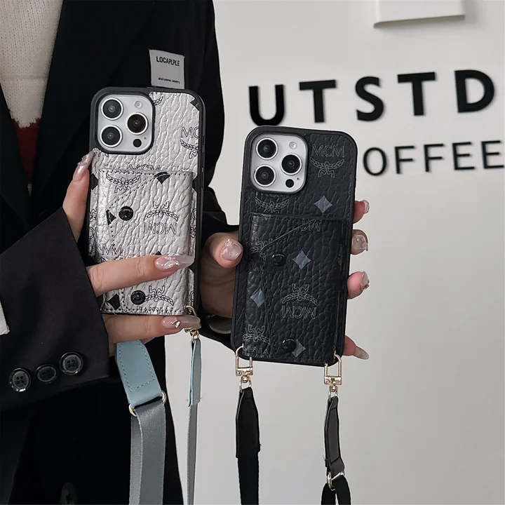 mcm iphone16 proケース斜めがけ