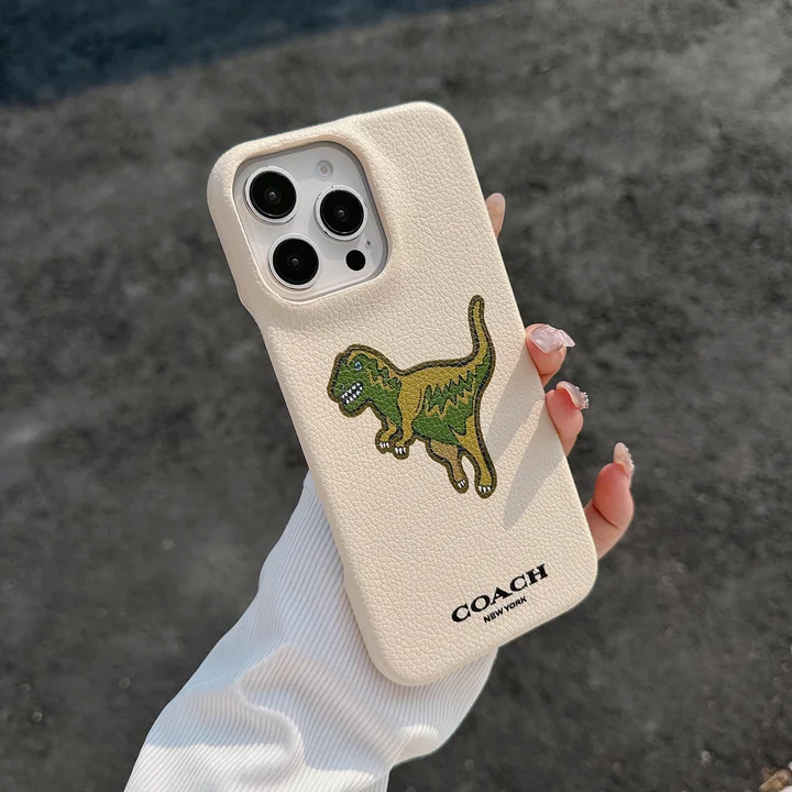コーチ iphone16スマホケース PUレザー