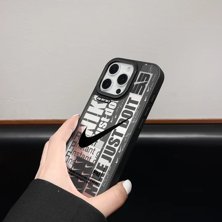 ナイキiphone16グレー ケース