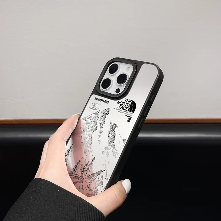 ノースフェイス iphone16ケース 指紋防止