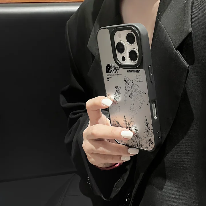 the north face iphone16 proアクリルケース