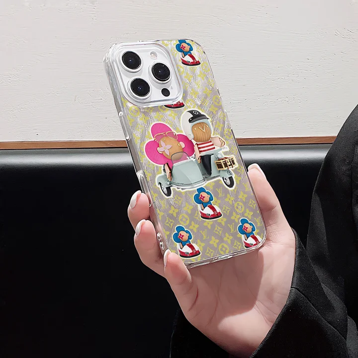 ルイヴィトン iphone16カバー キャラクター
