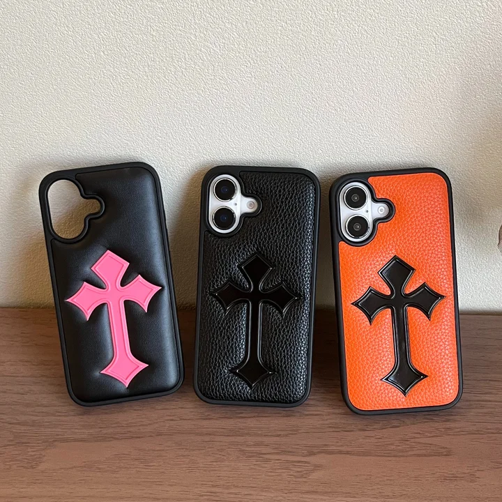 クロームハーツ iphone16ケース レザー