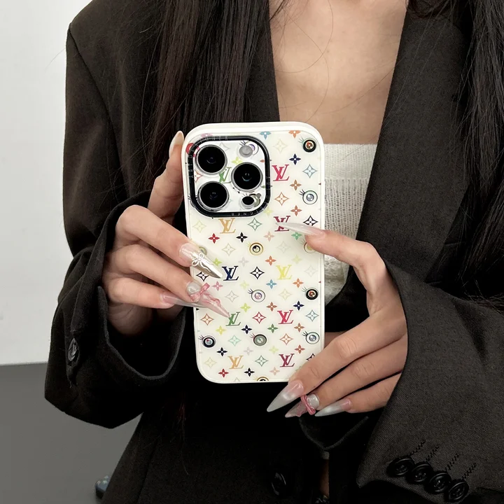 ルイヴィトン 村上隆iphone16 proケース カップル