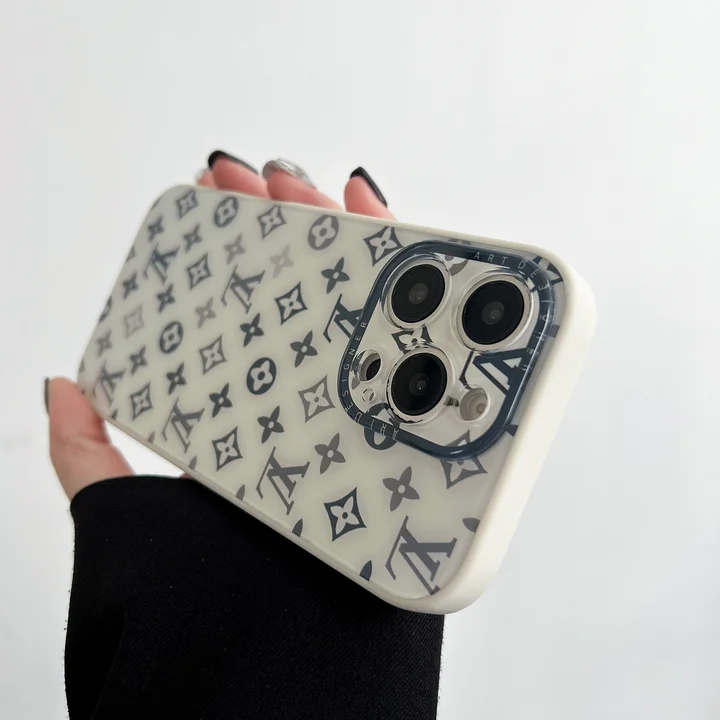 ルイビトン iphone16 proケース 白黒