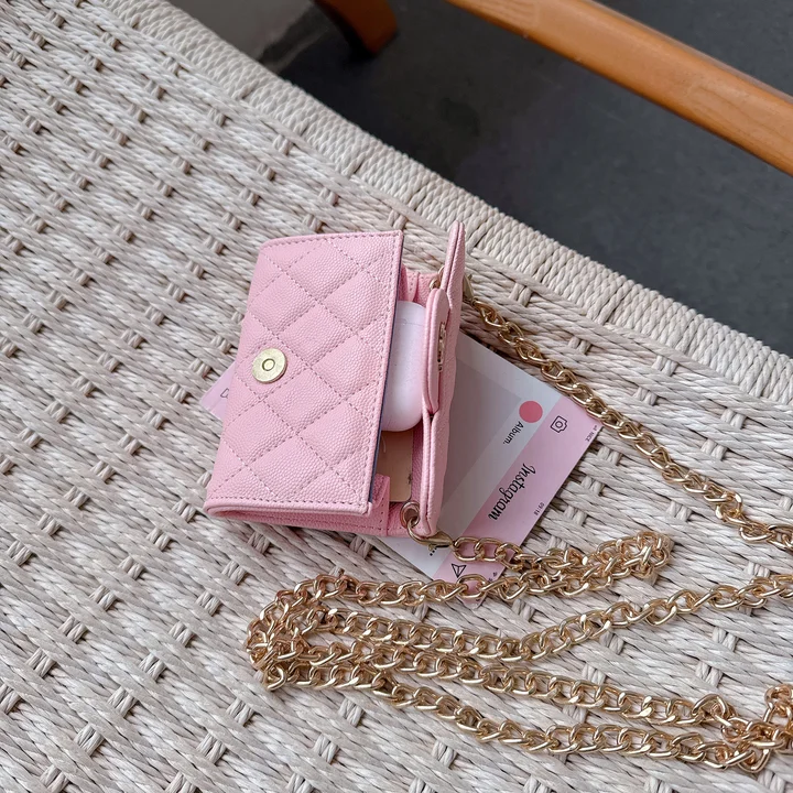 シャネル airpods 4 ケース スマホ ショルダー