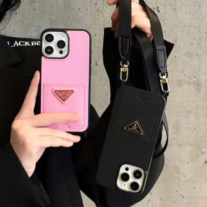 prada iphone 16 pro maxカバー カード収納