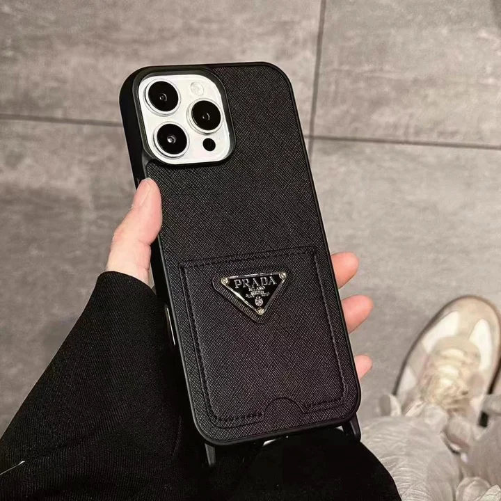 プラダ iphone 16ケース 2穴付き