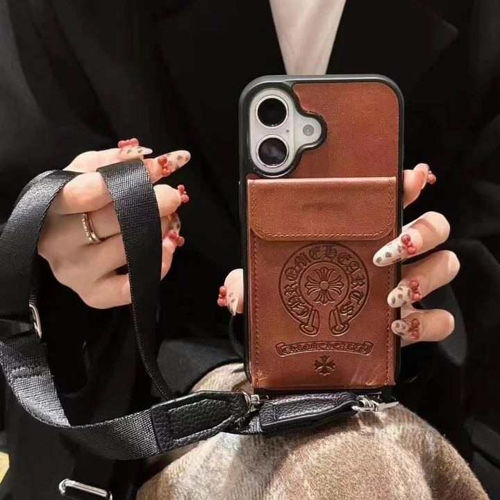 クロームハーツ iphone16ケース スマホ ショルダー
