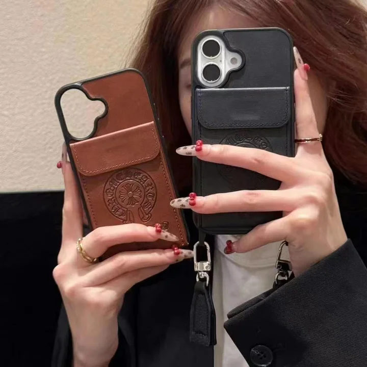クロームハーツ iphone16ケース スマホ ショルダー