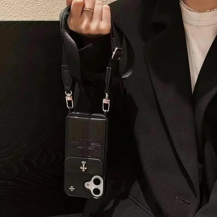 chrome hearts 十字架ロゴ iphone 16 ケース