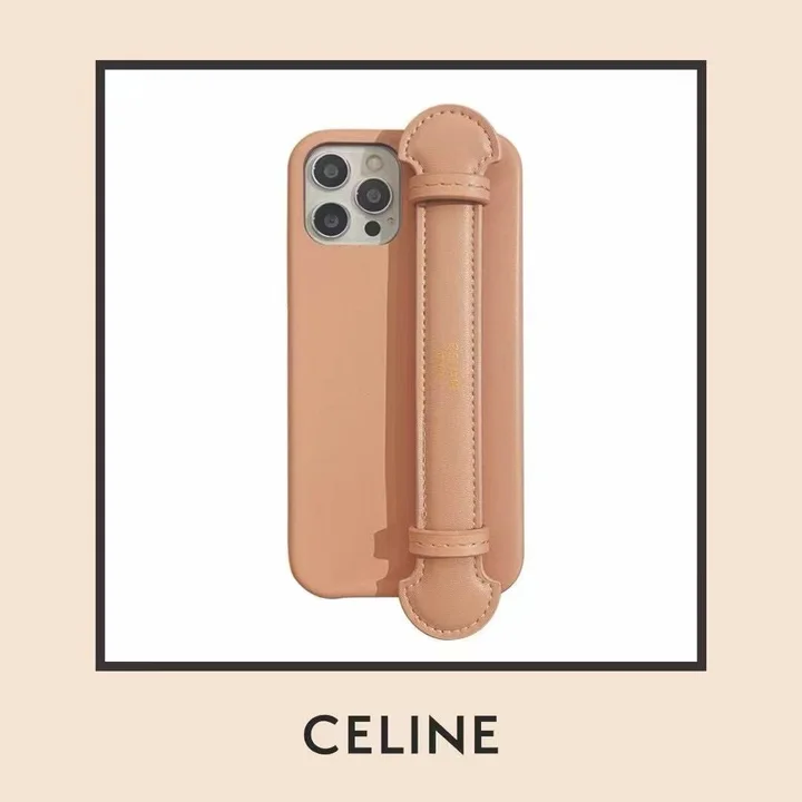 落下防止 celine iphone16カバー