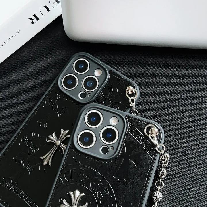 クロムハーツ iphone16proレザーカバー 耐衝撃