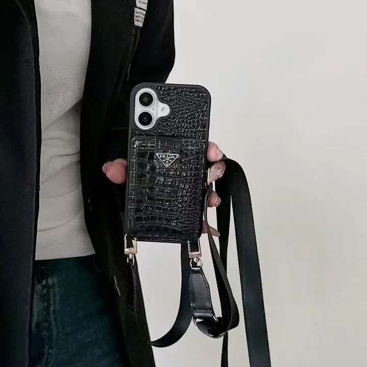 prada iphone16 スマホ ショルダー