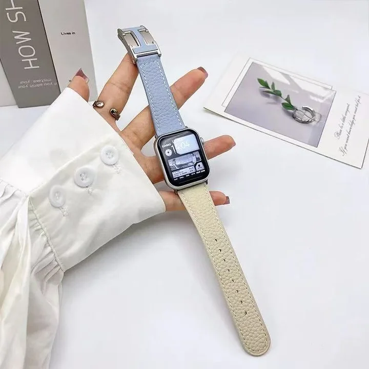 エルメス アップルウォッチバンド 革