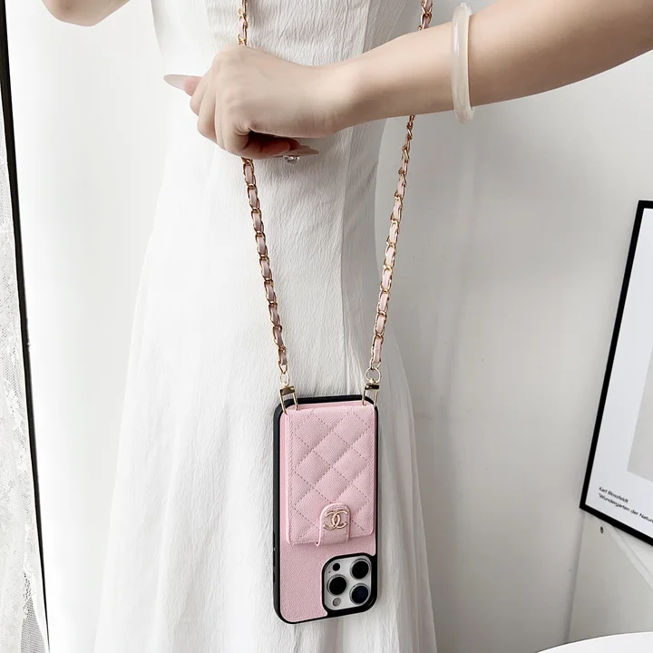 chanel iphone17 pro maxケース ストラップ付き