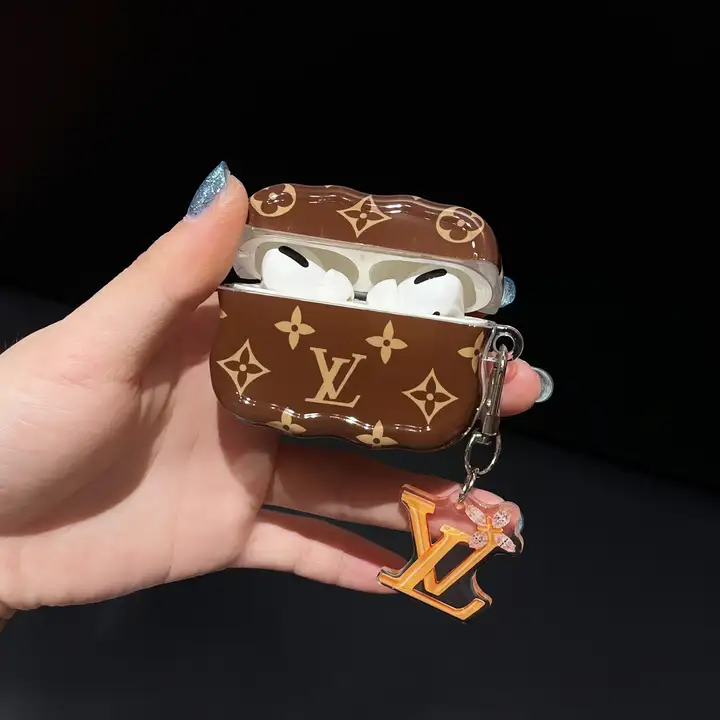 ルイヴィトンairpods4ケース ブラウン