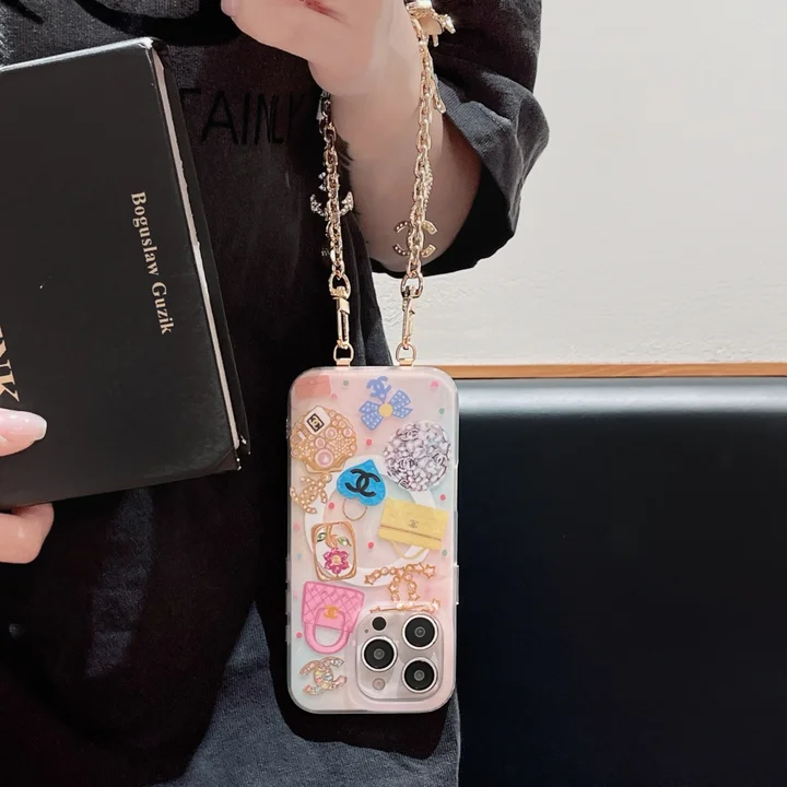 シャネルiphone17proケース ストラップ付き
