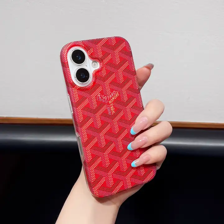 ゴヤールiphone17promaxスマホケース マグネット