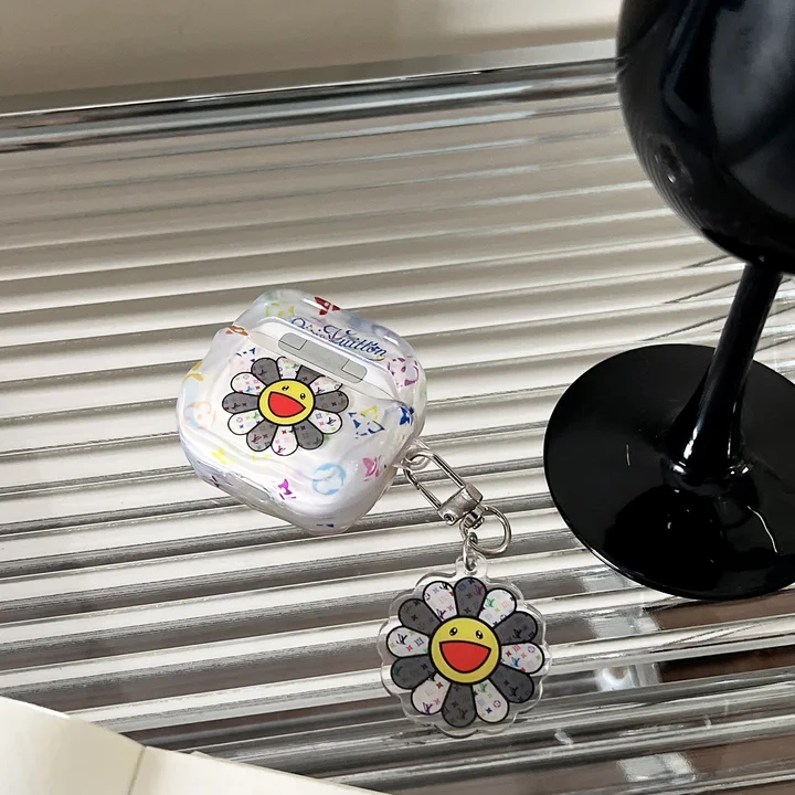ルイヴィトン air pods 4ケース サンフラワー