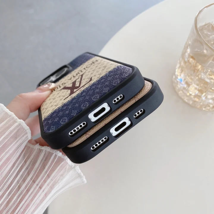 LV iphone17 ケース tpu+レザー