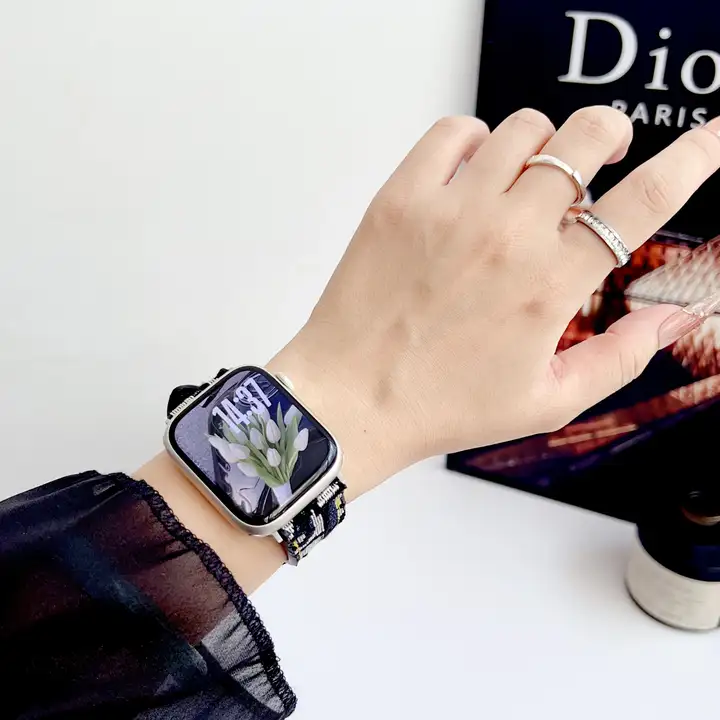 Dior apple watch Series10 交換バンド