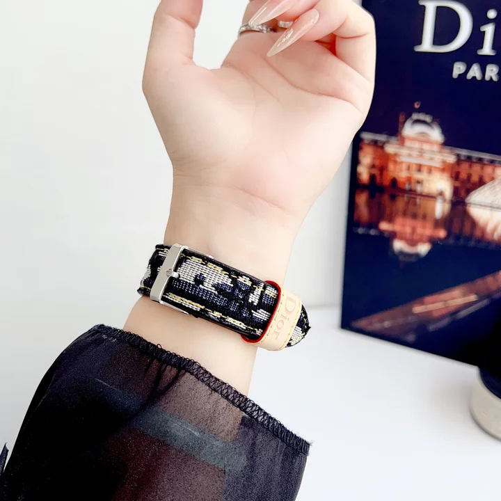 Dior アップルウォッチ デニムバンド