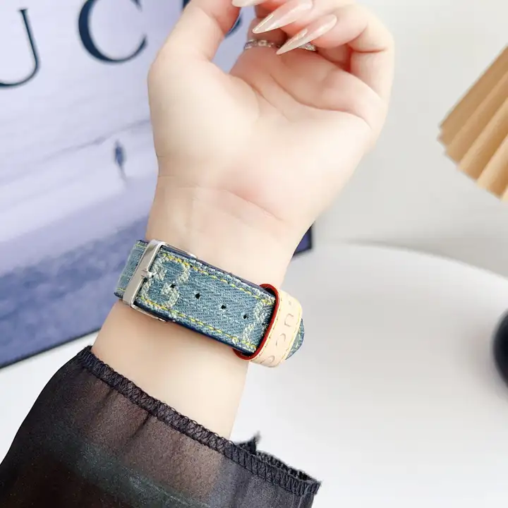 GUCCI アップルウォッチ デニムバンド