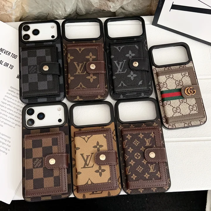ルイヴィトンiphone17ケース ポケット付き