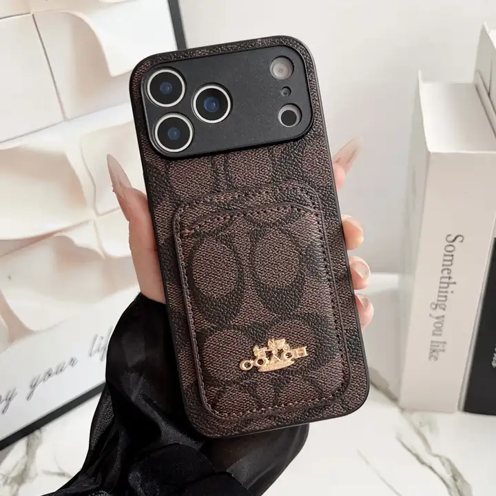 coach iphone17レザーケース
