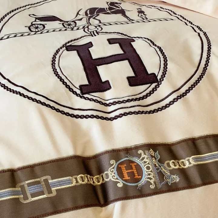 Hermes 布団カバー 4点セット 北欧風