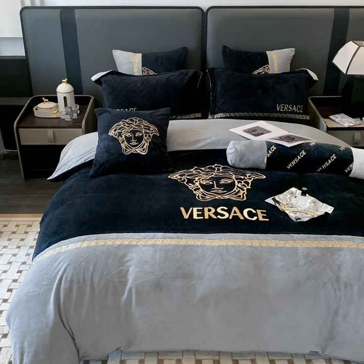 Versace ベルベット ベッド用品