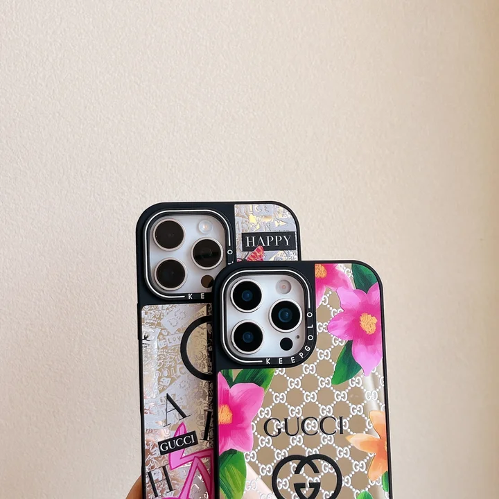 gucci iphone17ケース 鏡付き