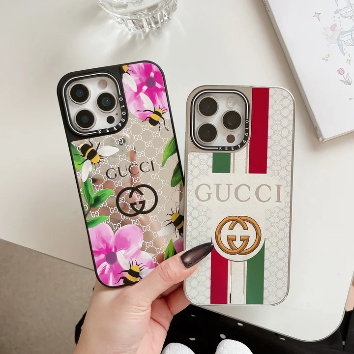 グッチiphone17airケース 花柄 蜂柄
