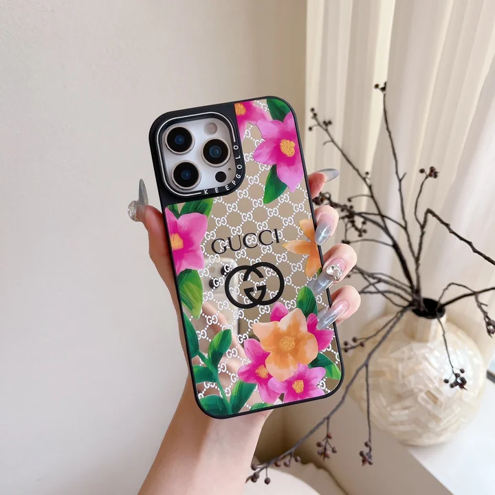 グッチiphone17proケース 花
