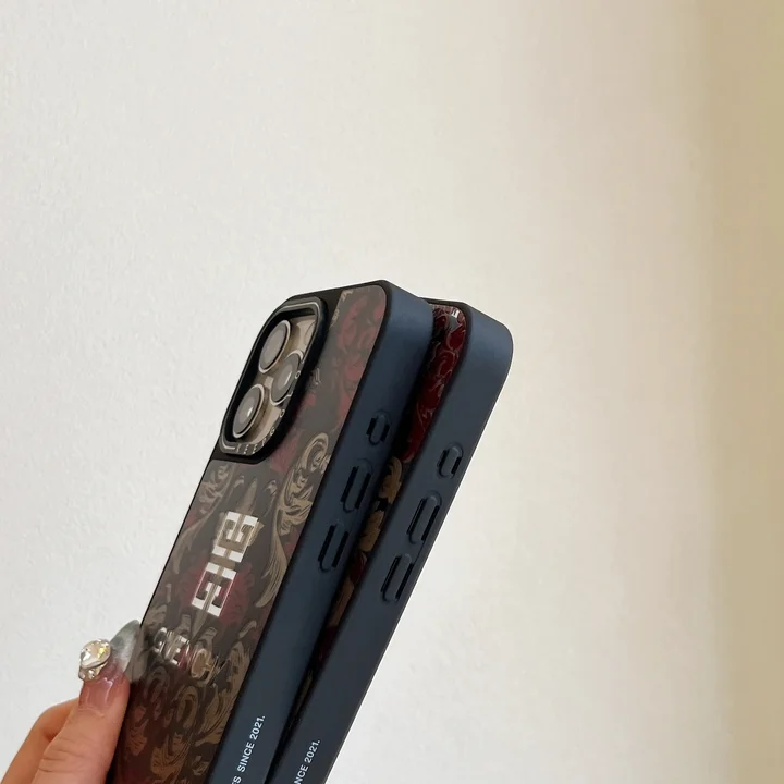 ジバンシーiphone17proケース 花柄