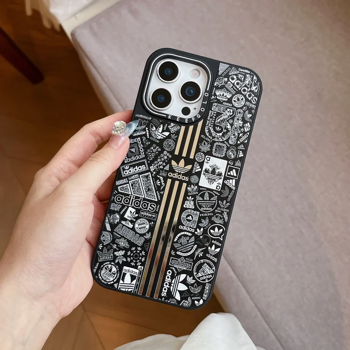 Adidas iphone17ケース アクリル