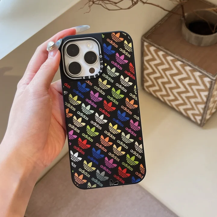 Adidas iphone17ケース アクリル
