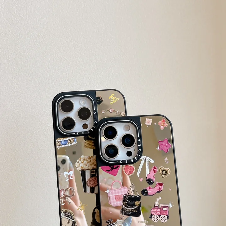 シャネルiphone17 pro maxケース 3D立体パターン