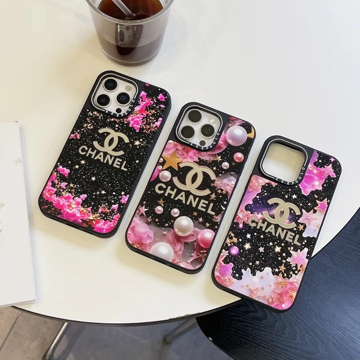 Chanel iphone17proケース 鏡付き