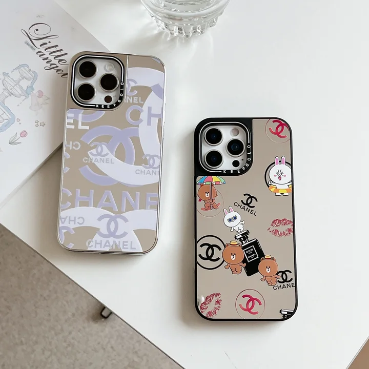 シャネルケース iphone17 pro maxカバー  鏡付き