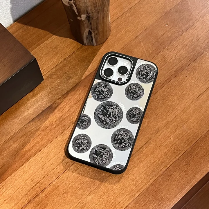 versace iphone17airケース 鏡面
