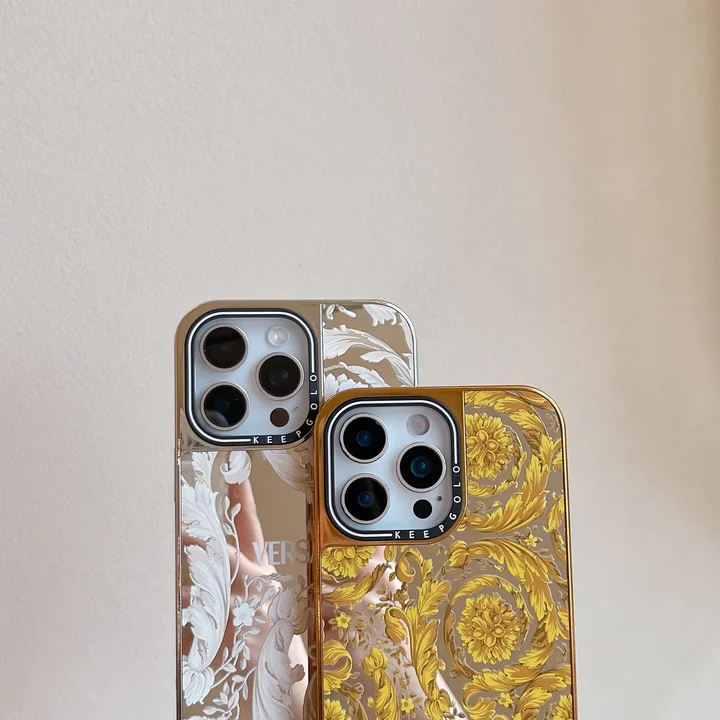 ヴェルサーチiphone17ケース アクリル