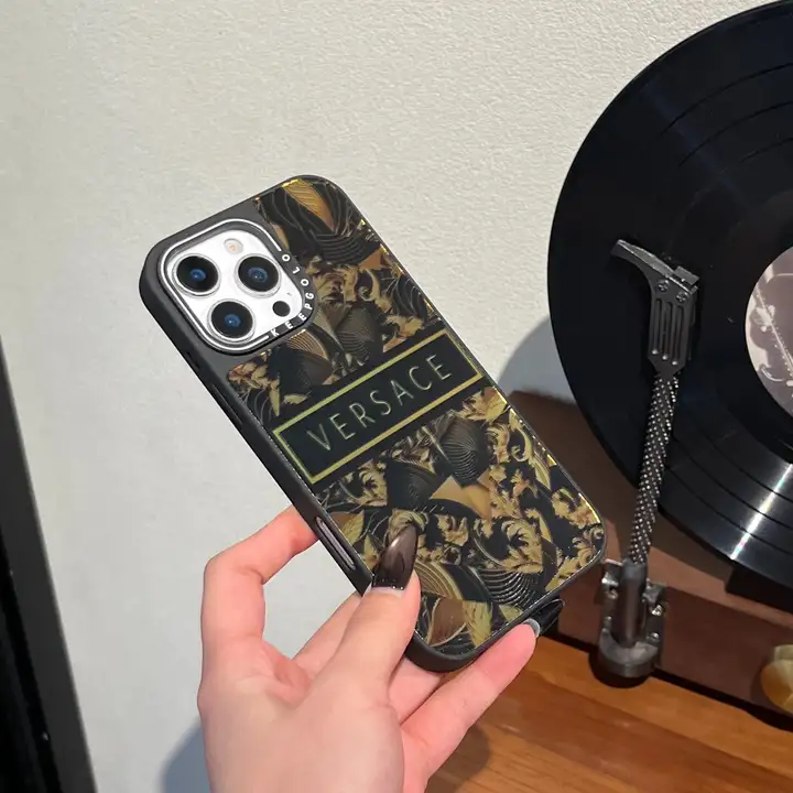 versace iphone17proケース 鏡付き