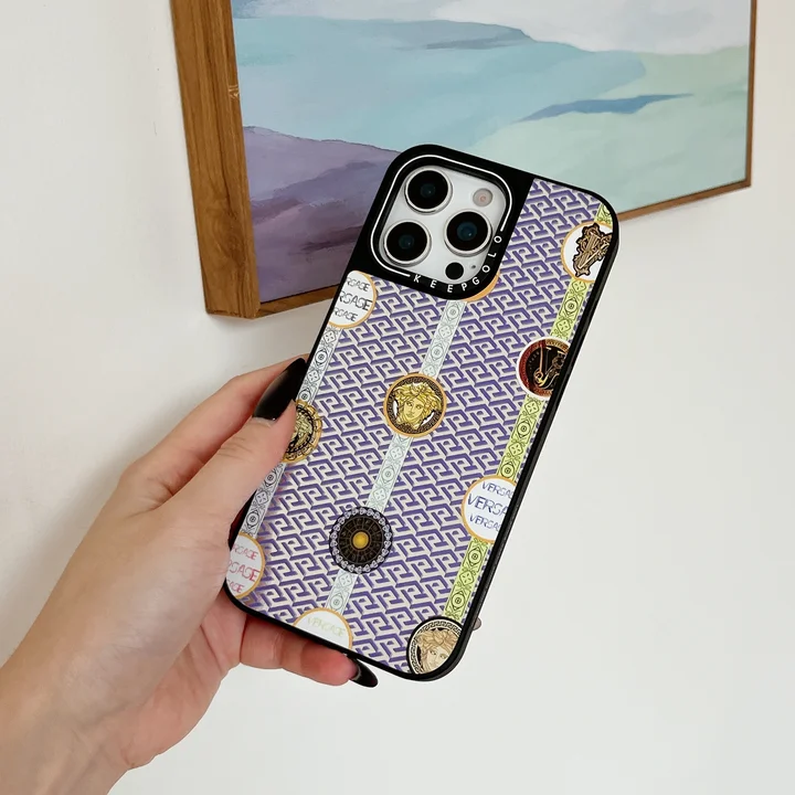 versace iphone17proケース 電気メッキ