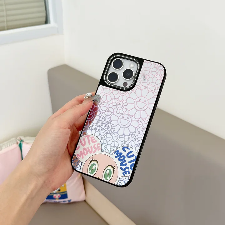murakami sunflower アイフォーン17ケース 鏡面