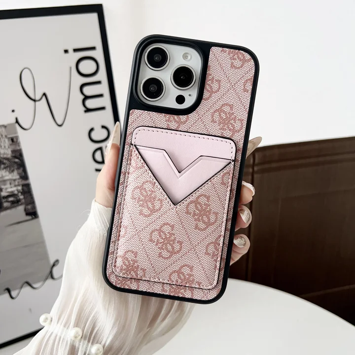 guess iphone17promaxケース キルティングレザー