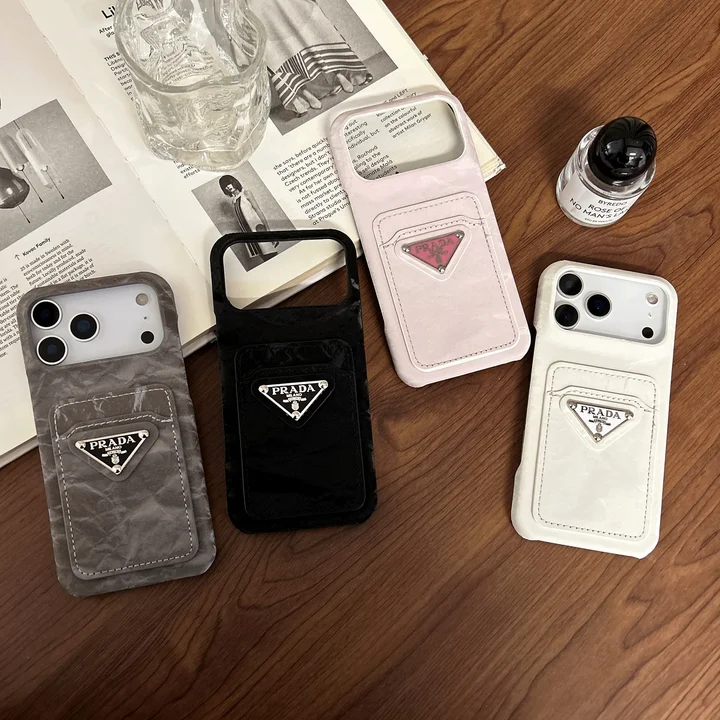 プラダiPhone17proケース PUレザー