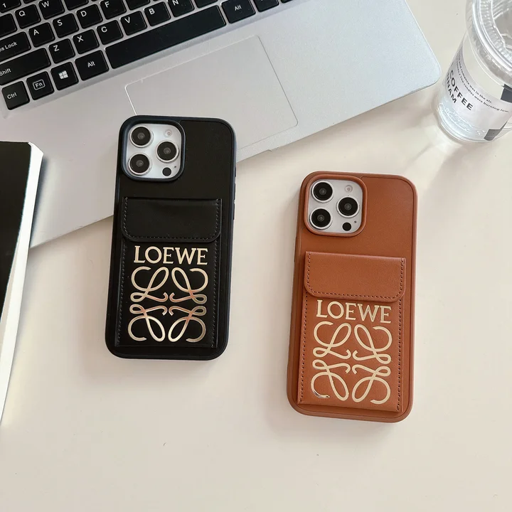 ロエベiphone17pro携帯ケース 上質 レザー